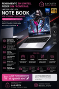 Laptop Portátil Notebook Dual Screen Intel Core i7/i5 12ª Gen 4K Touch