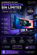 Monitor Curvo Gaming 49” 5K 240Hz UltraWide
